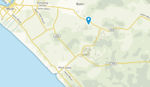 Parit Jawa, Johor Map