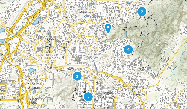 Cheras, Kuala Lumpur Map