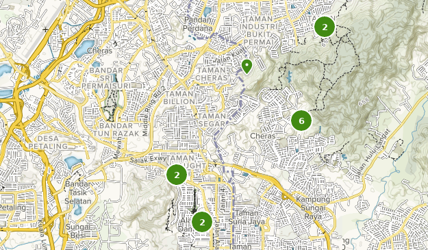 Cheras, Kuala Lumpur Map