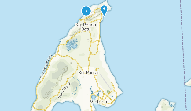 Labuan, Labuan Map
