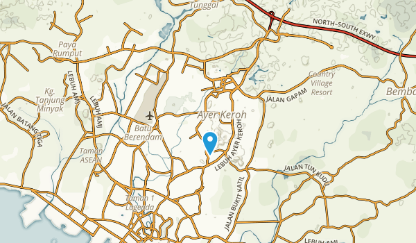 Ayer Keroh, Melaka Map