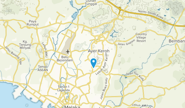 Ayer Keroh, Melaka Map