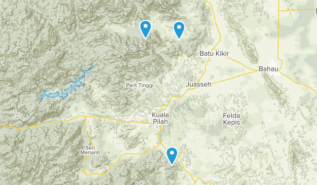 Kuala Pilah, Negeri Sembilan Map