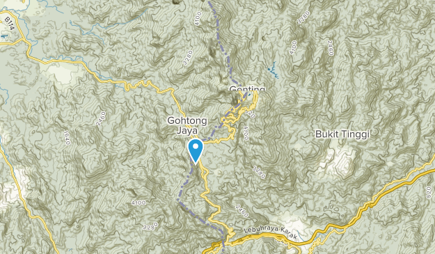 Genting Highlands, Pahang Map
