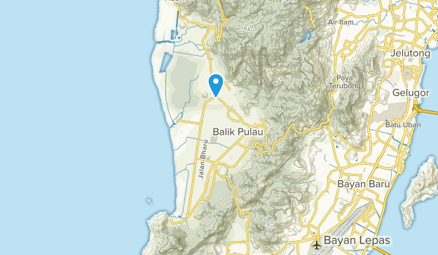 Balik Pulau, Penang Map
