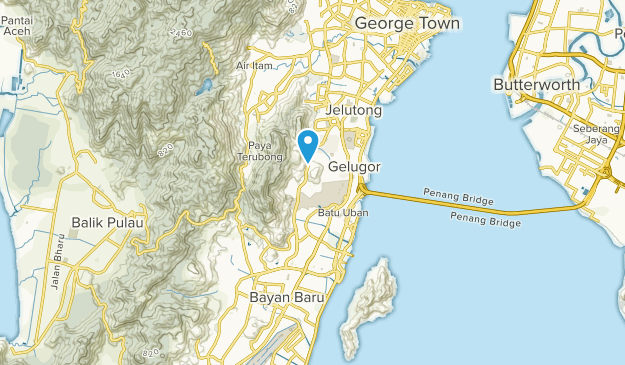 Gelugor, Penang Map