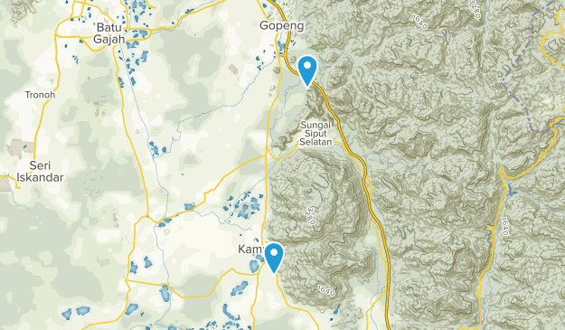 Kampar, Perak Map