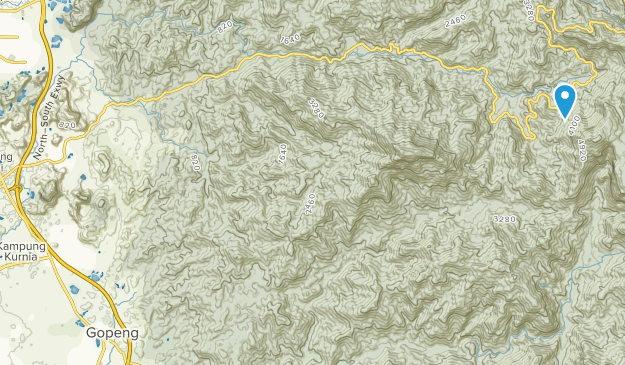 Kampung Kepayang, Perak Map