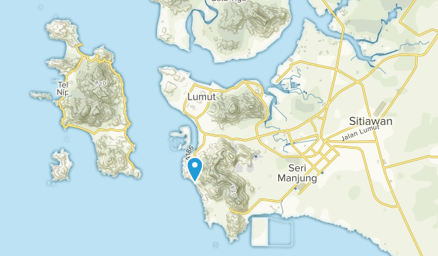 Lumut, Perak Map