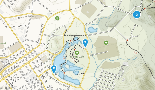 Taiping, Perak Map