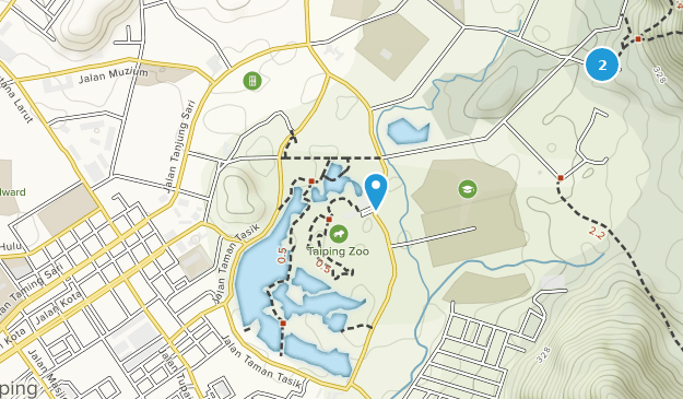 Taiping, Perak Map