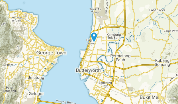 Butterworth, Pulau Pinang Map