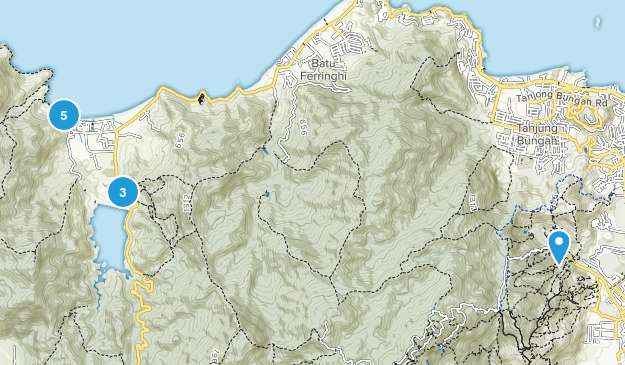 Pulau Pinang, Pulau Pinang Map