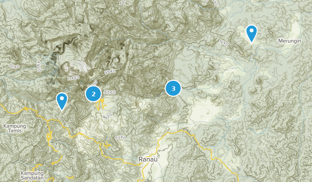 Ranau, Sabah Map