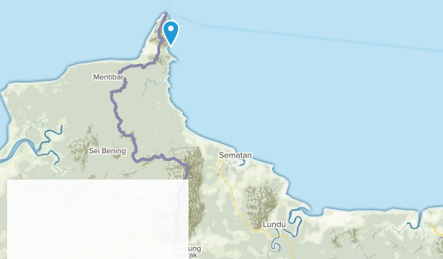 Lundu, Sarawak Map