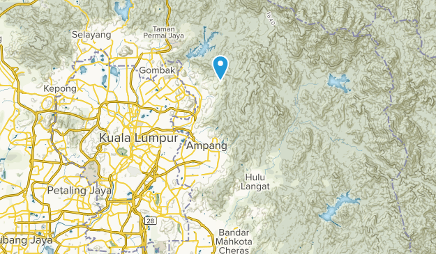 Ampang, Selangor Map