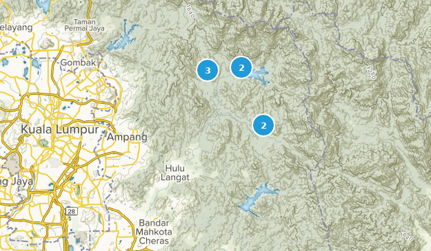 Hulu Langat, Selangor Map
