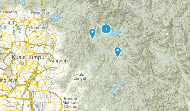 Hulu Langat, Selangor Map