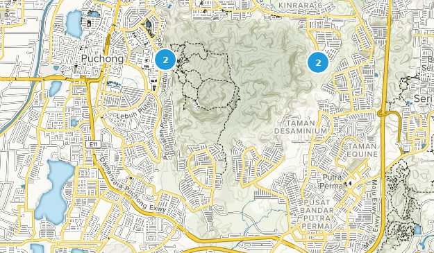 Puchong, Selangor Map