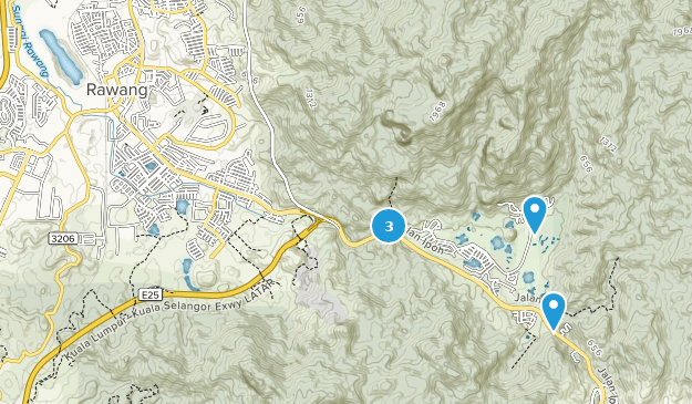 Rawang, Selangor Map