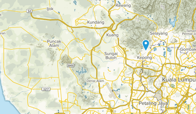 Selangor, Selangor Map