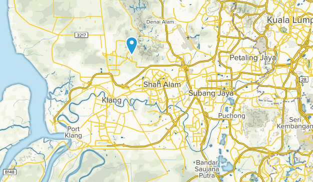 Shah Alam, Selangor Map