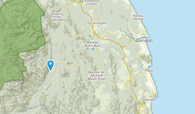 Kuala Dungun, Trengganu Map