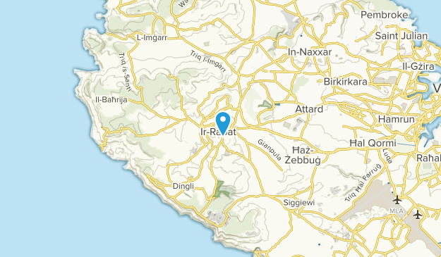 Rabat, Rabat Map