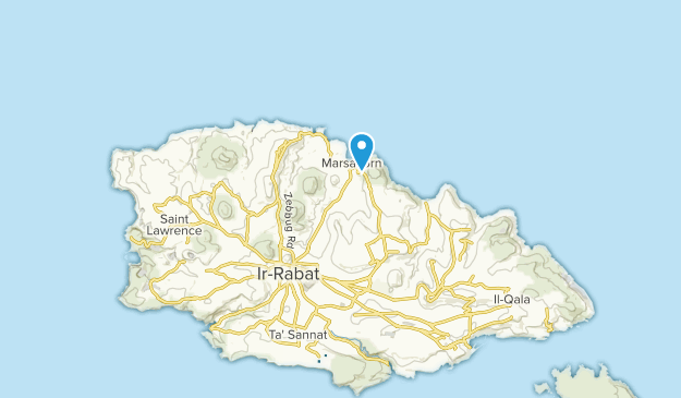 Żebbuġ, Xaghra Map