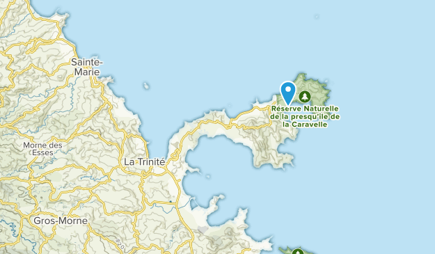 La Trinité, Martinique Map