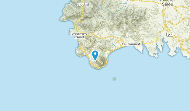Anse Marigot, Martinique Map