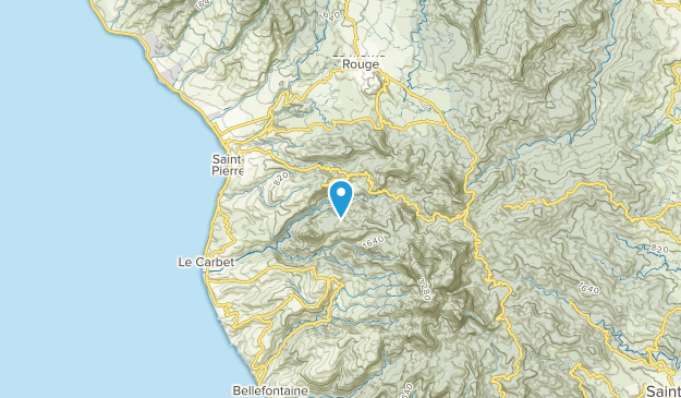 Le Morne-Vert, Martinique Map
