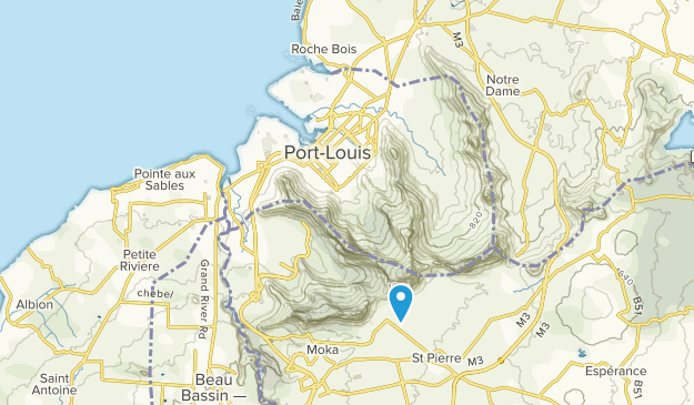 Port Louis, Port Louis city Map