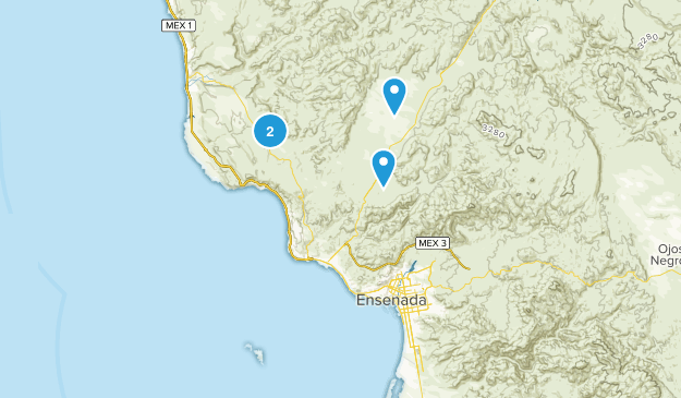 Ensenada, Baja California Map