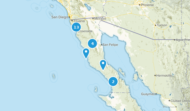 Ensenada, Baja California Map