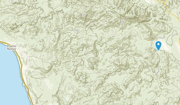 Primo Tapia, Baja California Map