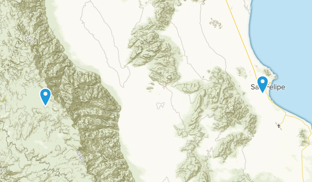 San Felipe, Baja California Map