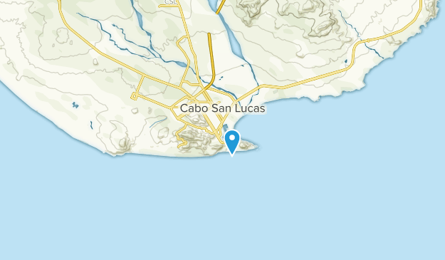 Cabo San Lucas, Baja California Sur Map