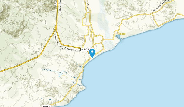 El Ejido, Baja California Sur Map