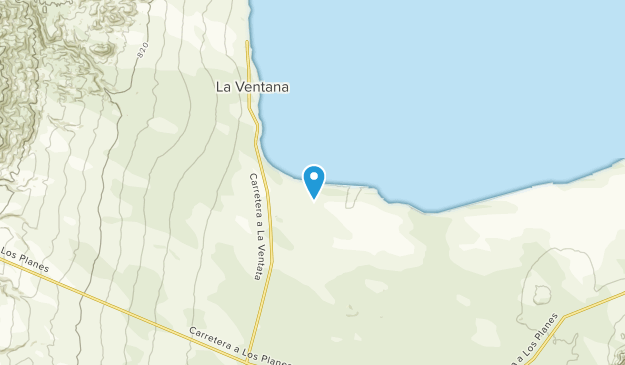 La Ventana, Baja California Sur Map