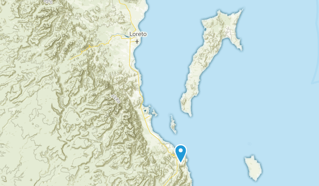 Loreto, Baja California Sur Map