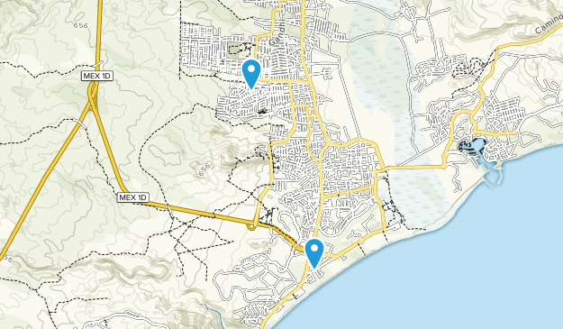 San José Del Cabo, Baja California Sur Map
