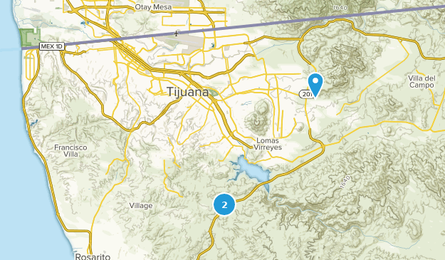Tijuana, Baja California Map