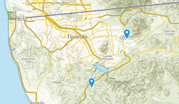 Tijuana, Baja California Map
