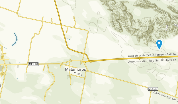 Matamoros, Coahuila de Zaragoza Map