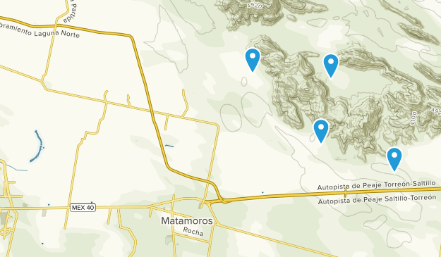 Matamoros, Coahuila de Zaragoza Map