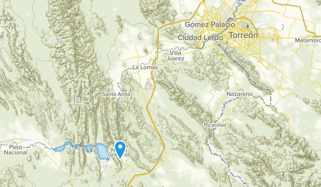 Ciudad Lerdo, Durango Map