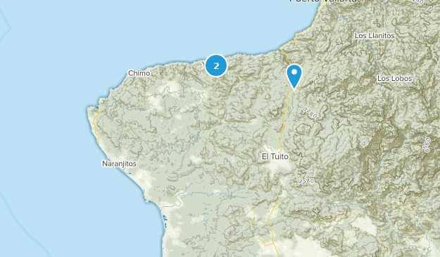 Maito, Jalisco Map
