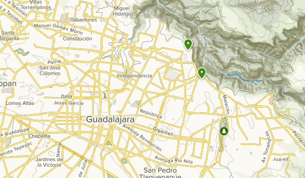 Guadalajara, Jalisco Map