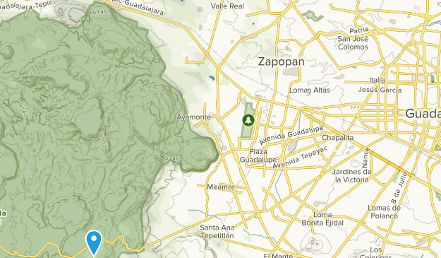 Zapopan, Jalisco Map